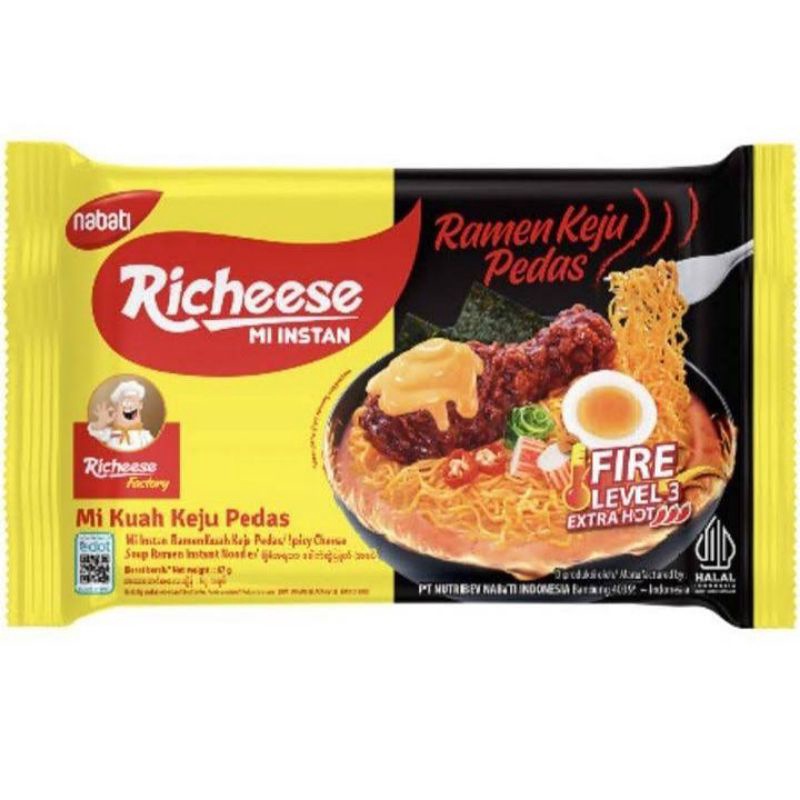 

MIE RAMEN RICHESSE LEVEL 3 1 karton isi 40 pcs