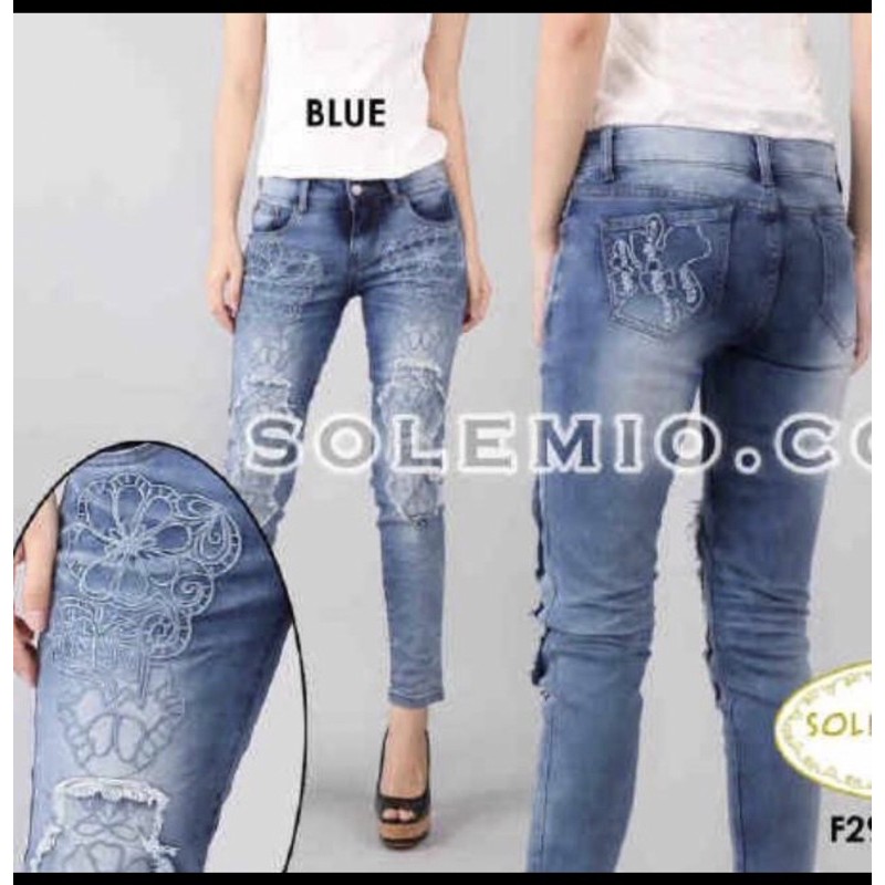 Celana jeans Solemio