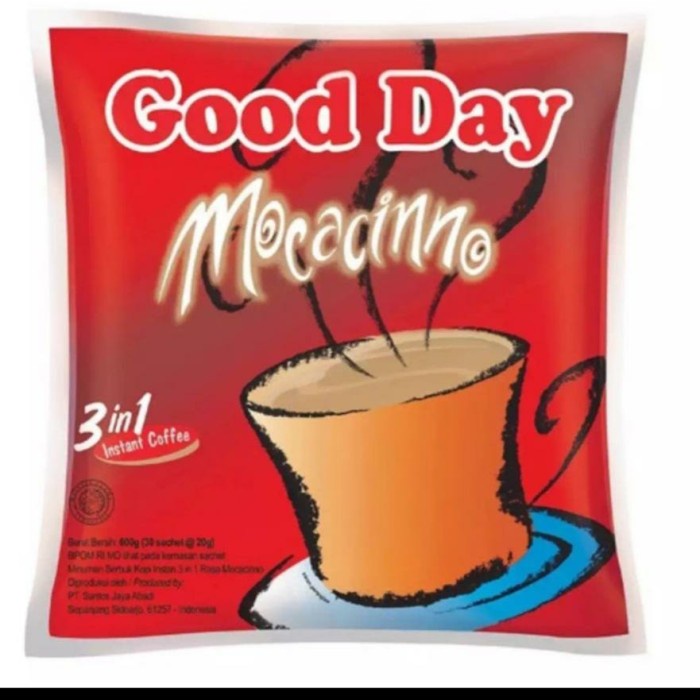 

(BISA COD) Good day Mocacino Bag 30X20G