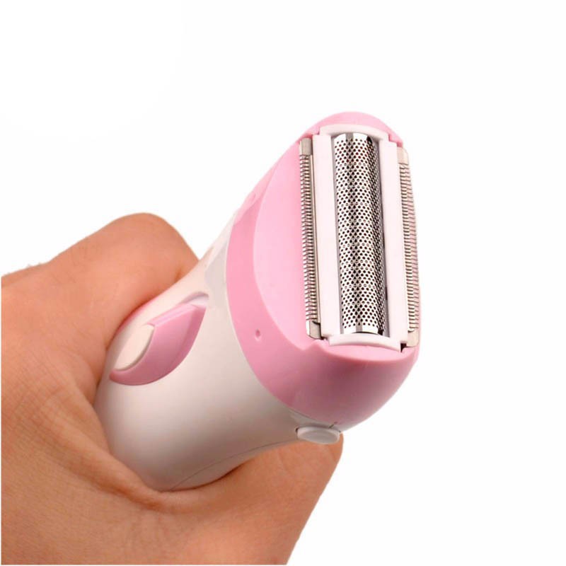 Alat Cukur Rechargeable Elektrik Shaver Bulu Rambut Tangan Kaki Ketiak Wanita Kemei KM-3018