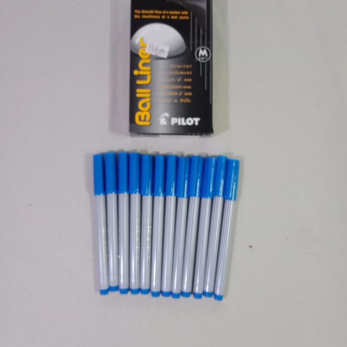 

Jualan Pen Pilot Ball Liner Medium 0,8 Mm Bagus