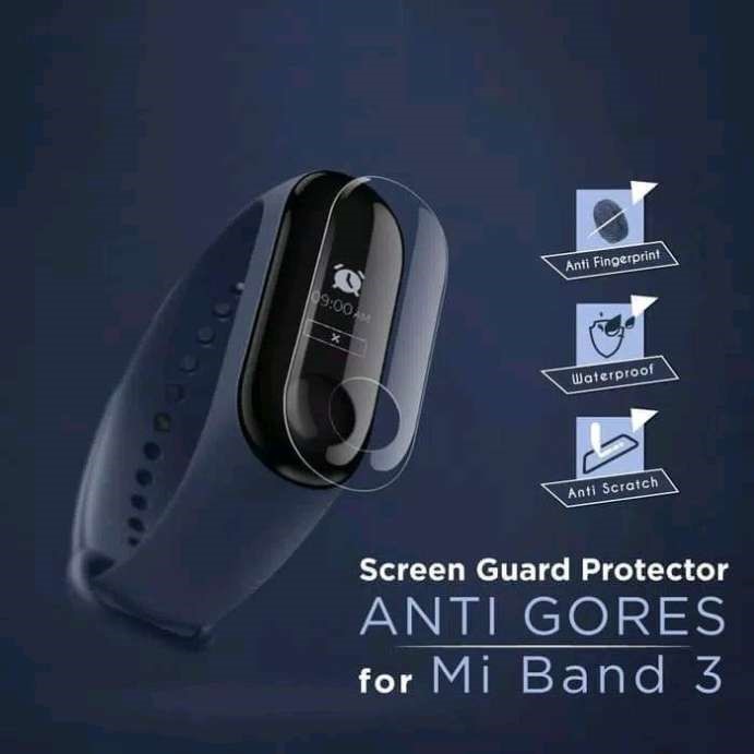 Anti Gores Hydrogel Xiaomi Mi Band 3 Screen Protector M3 Band Screen Guard