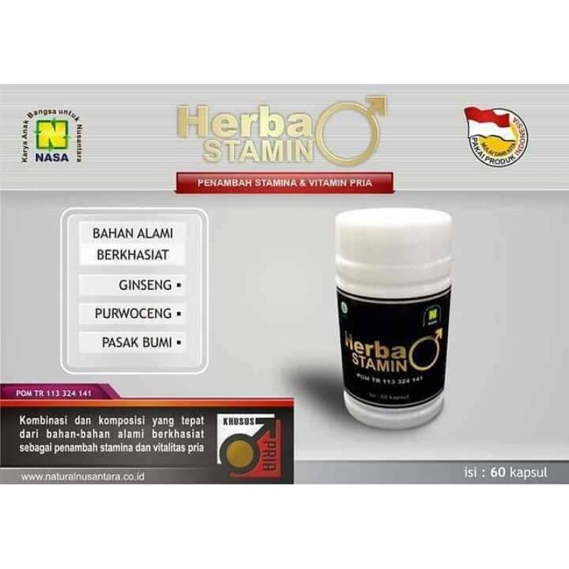 

HERBASTAMIN - PENAMBAH STAMINA - MENINGKATKAN KESUBURAN