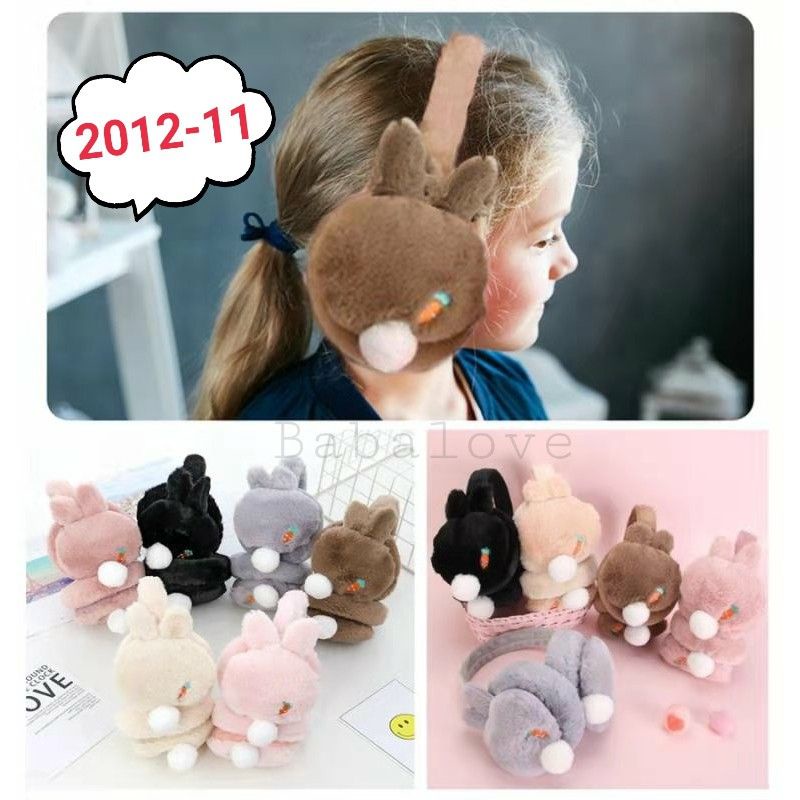 Earmuff Bayi , Penutup Telinga Bayi , Earmuff Musim Dingin , Earmuff Winter , Earmuff Lipat Bunny/BANDUNG Earmuff Lipat Penutup Telingga Musim Dingin/Penutup Telingga Bentuk Bulat Earmuff Karakter Earmuff Bayi Anak Dewasa tutup telinga di pesawat bahanBAN