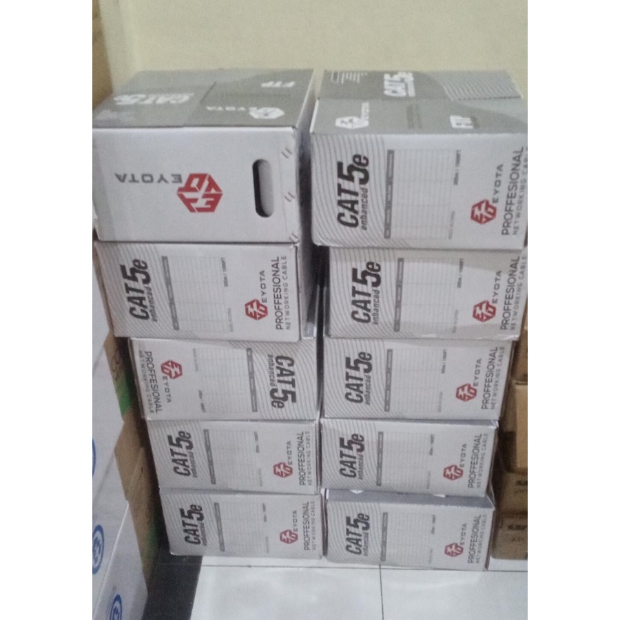 1 Box 305m KABEL LAN FTP (OUTDOOR)  Eyota Cat5E / kabel internet cat5