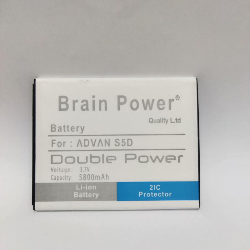 Baterai battery Advan S5D Double Power