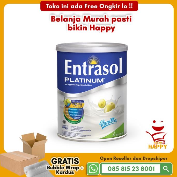 

[COD] Susu Lansia Entrasol Platinum Vanila 800 gram [COD]