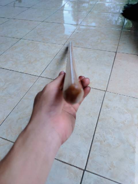 Bokken black and natural glos pedang kayu