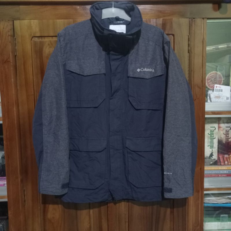 jaket outdoor columbia interchange omni shield