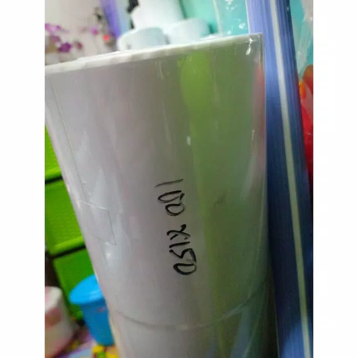 

KERTAS STICKER LABEL SEMICOATED UKURAN 100X150 ISI 300PCS KOOR 1 INCH
