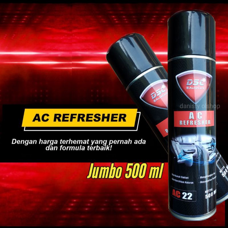 Pembersih AC DSC JUMBO 500 ml/AC cleaner/Ac refresher