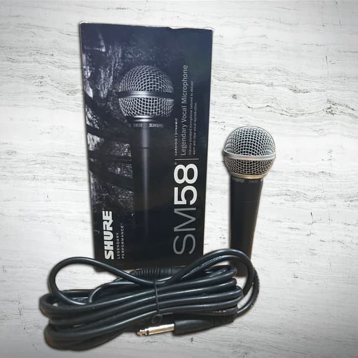 Mic SHURE SM 58LC KABEL