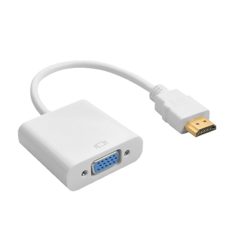 Cre Kabel Adapter Converter HDMI Male Ke VGA Female 1080P Digital Ke Analog