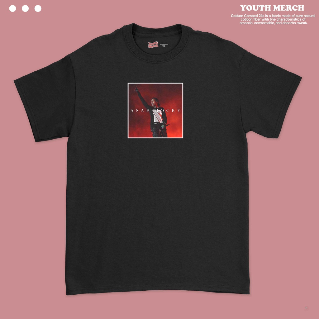 Kaos Musik Asap Rocky - Musik Merch | Unisex | Baju Asap Rocky | Asap Rocky Tees