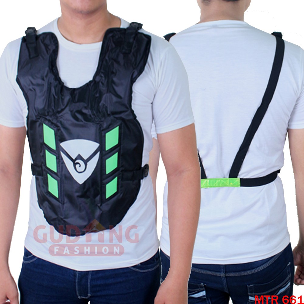 Vest Rompi Alas Dada Tahan Angin Bikers Motor Single - MTR 661