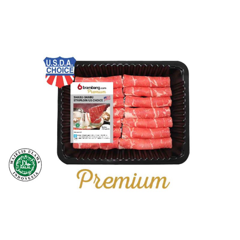 

Shabu - Shabu Striploin US Choice 250g