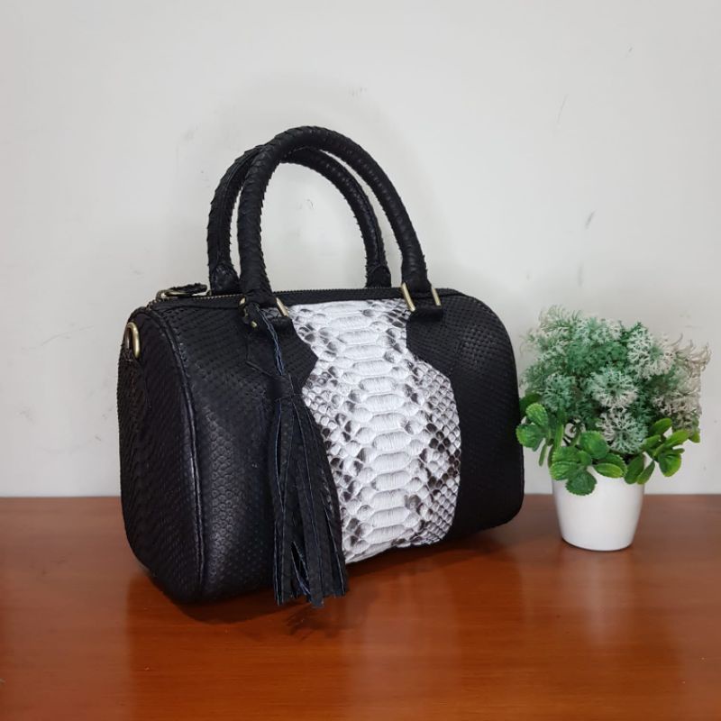 TAS SPEEDY AUTENTIC KULIT ULAR