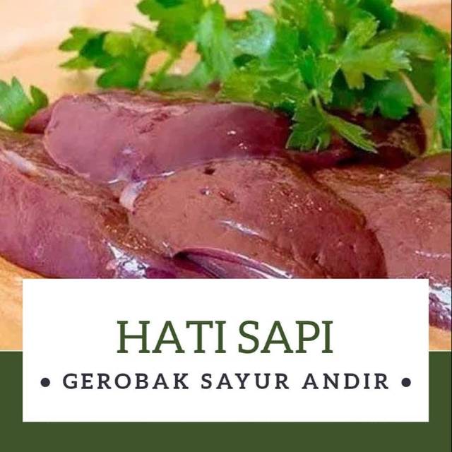 

HATI SAPI /500gr