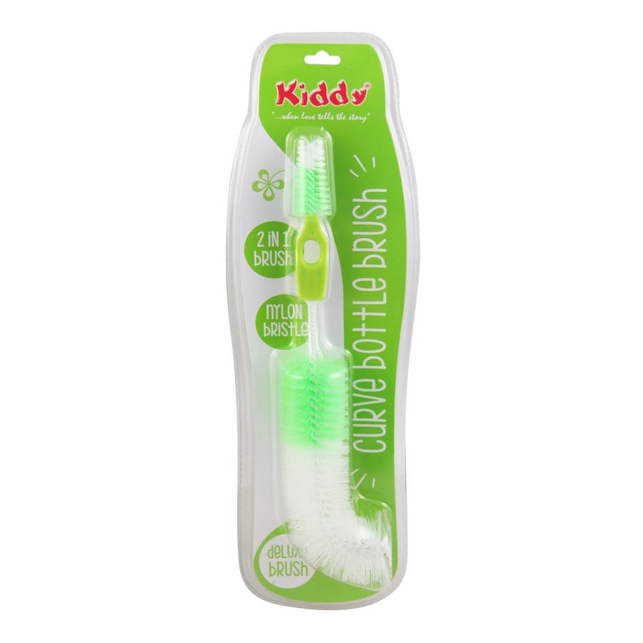 Kiddy KD9302 Curve Bottle Brush - Sikat Botol