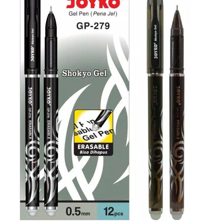 

Big Sale.. Joyko gel pen erasable bisa dihapus GP 279 SATUAN HITAM