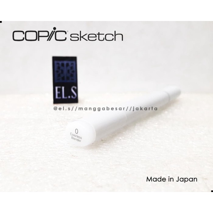 

Aman Copic Sketch Marker 0 Colorless Blender Hemat