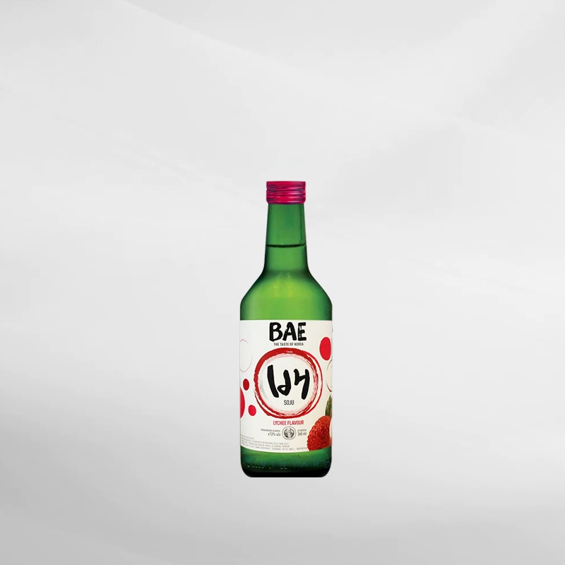 Soju BAE Leci 360ml  ( Original &amp; Resmi By Vinyard )