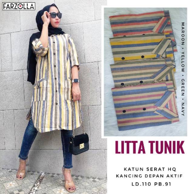 LITTA TUNIK BY FARZOLLA