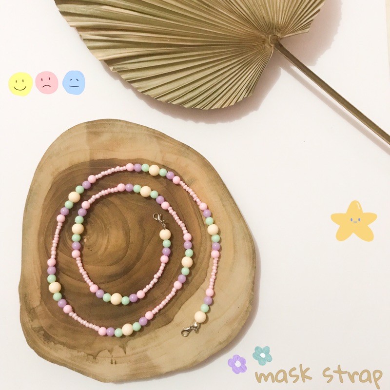 

maskstrap pastel color