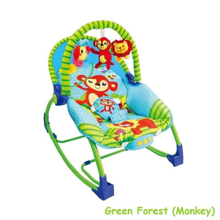 MAKASSAR -  PLIKO Rocking Chair Hammock 308/Baby Bouncer/Kursi Goyang/Bouncer Baby/Ayunan Bayi