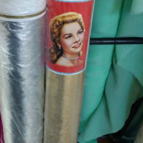 ✧ Kain lame gold dan silver ❂