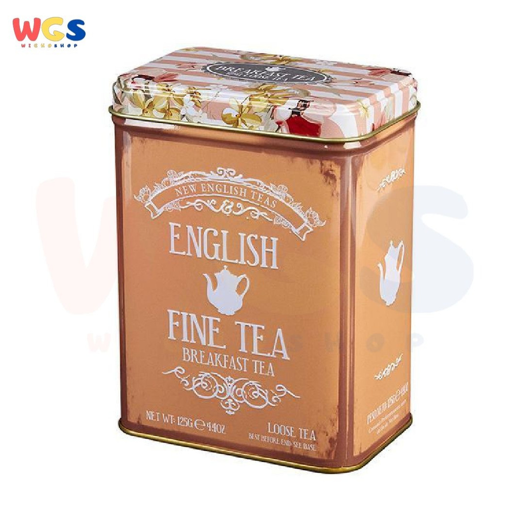 New English Teas Floral Loose Leaf English Breakfast Fine Tea 125g