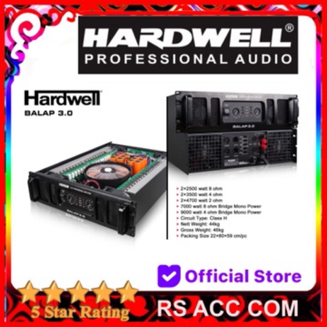 POWER AUDIO HARDWELL BALAP 3.0 ORIGINAL