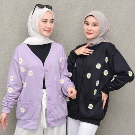 Outher Little Daisy | Basic Style | Pakaian Wanita | Bahan Fleece | Allsize