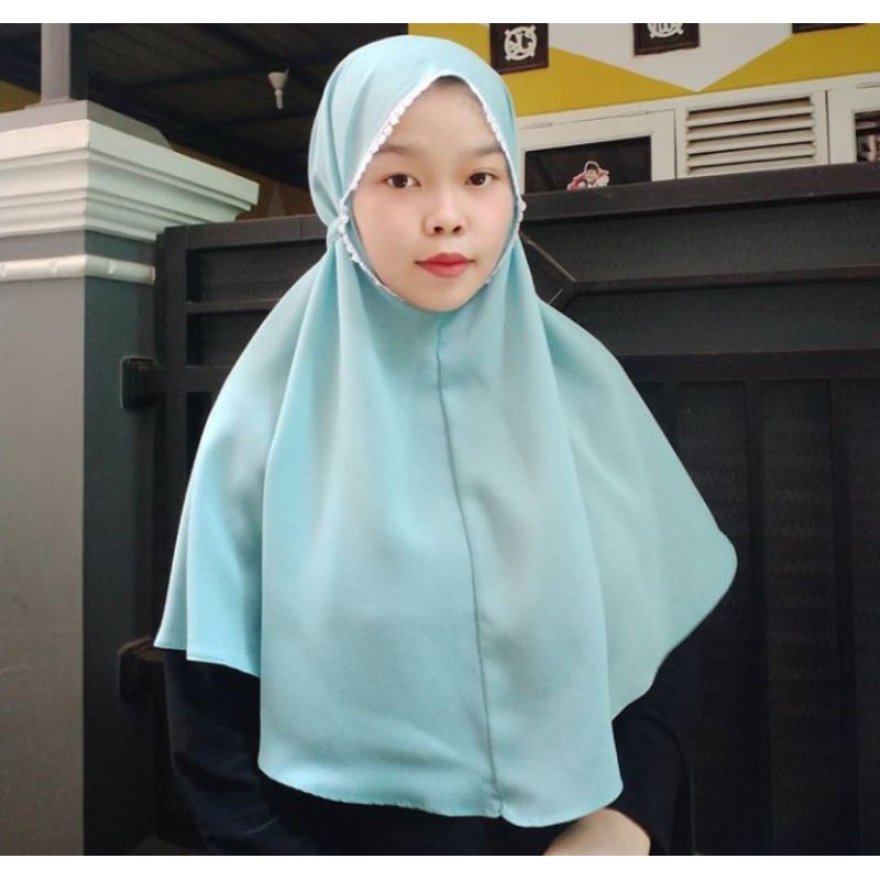 Bergo renda/instan simple-1