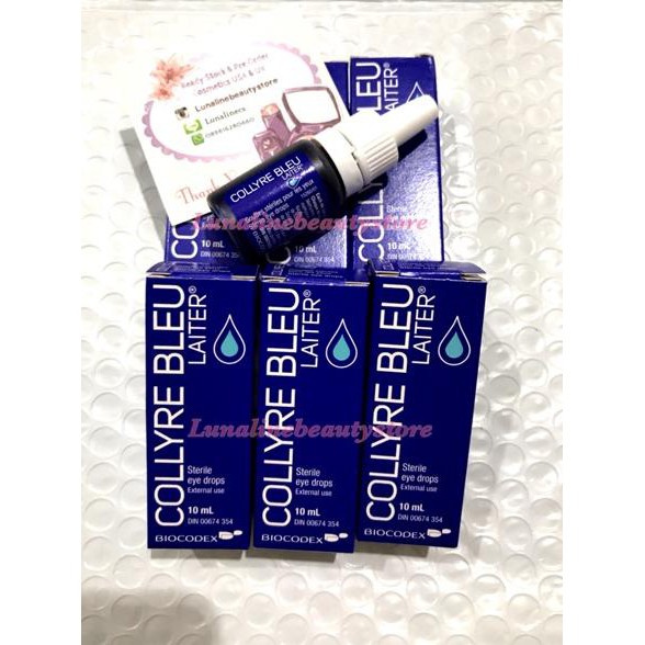 Terbaik.. Collyre Bleu Laiter Eye drop Murah tetes mata