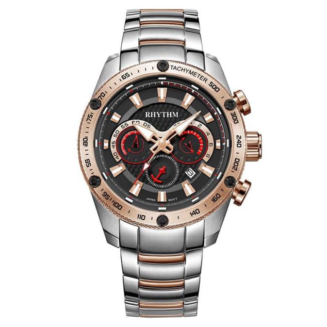 Super Sale RHYTHM S1410S 04 Jam Tangan Pria Ready Stock