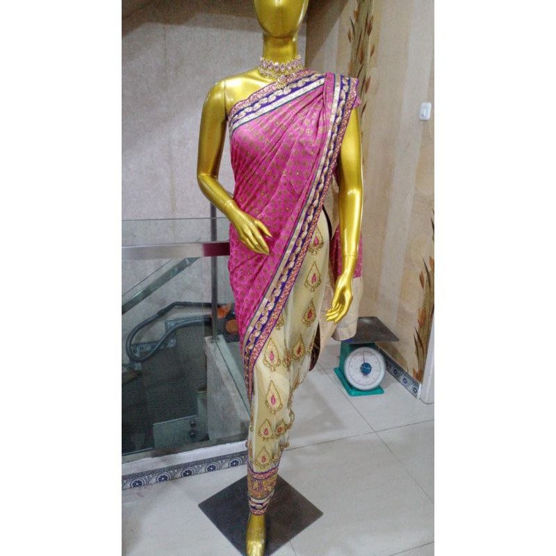 saree slik sutra sarii india bahan baju bakal baju pengantin jodha kain sare