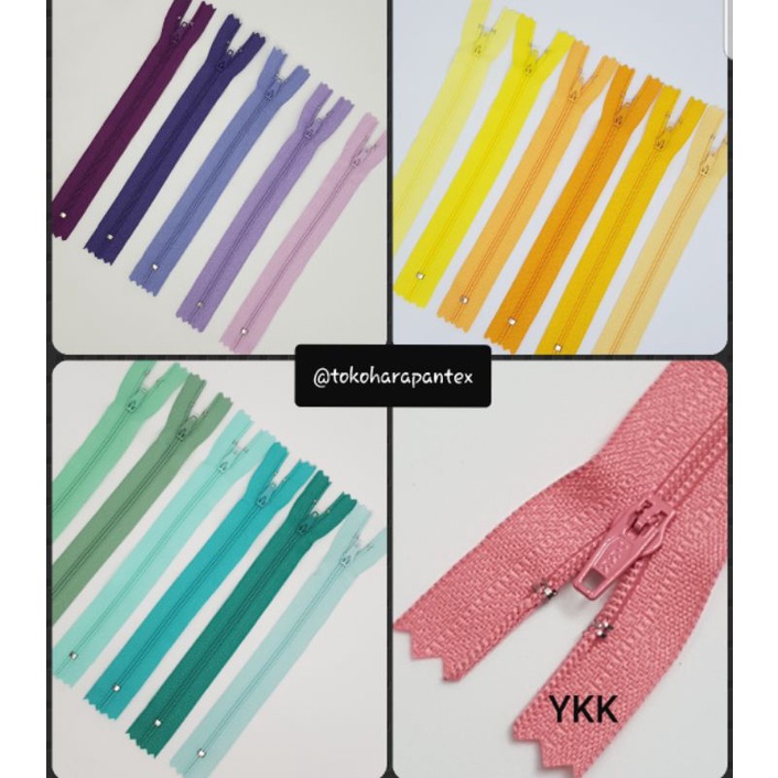 Resleting YKK FRC 7 Inch Resleting 17,5 cm Resleting Celana Baju Sekolah part 1