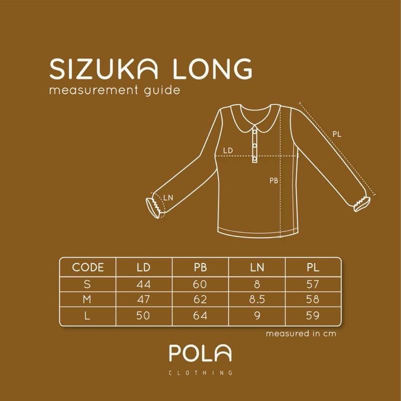 Polaidn - Shizuka Long / Atasan Baju Dewasa (tidak termasuk bawahan)