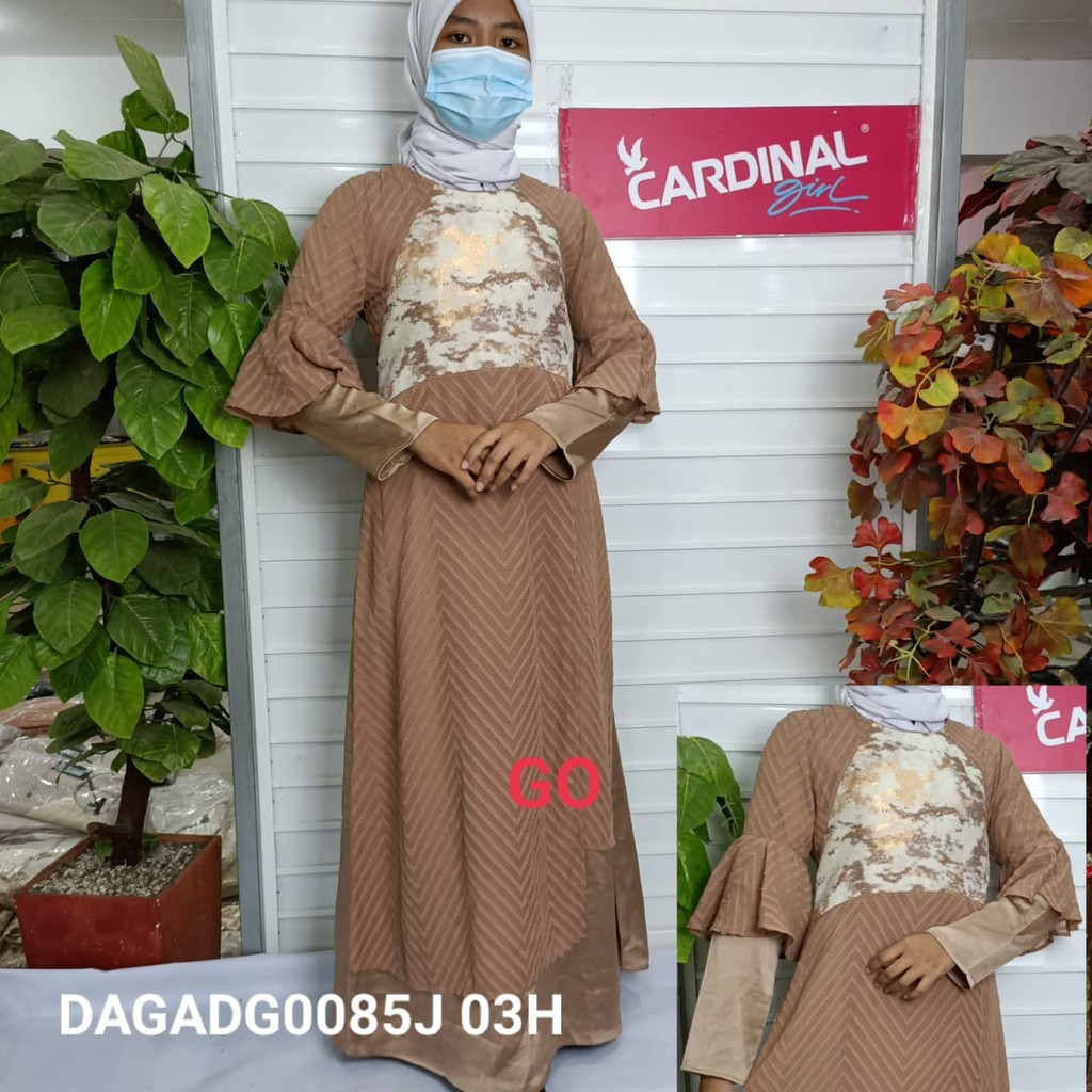 BB CARDINAL GAMIS Fashion Muslim Dress Muslimah Gamis Wanita Polos Motif Bagus Terbaru Original