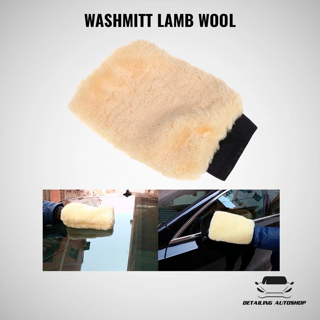 Wash Mitt Lamb Wool