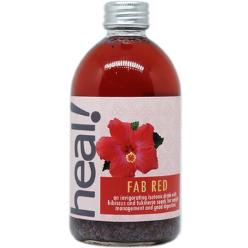 

kombucha Fab Red Probiotic Mix 370ml - Heal Probiotics (BERKUALITAS)