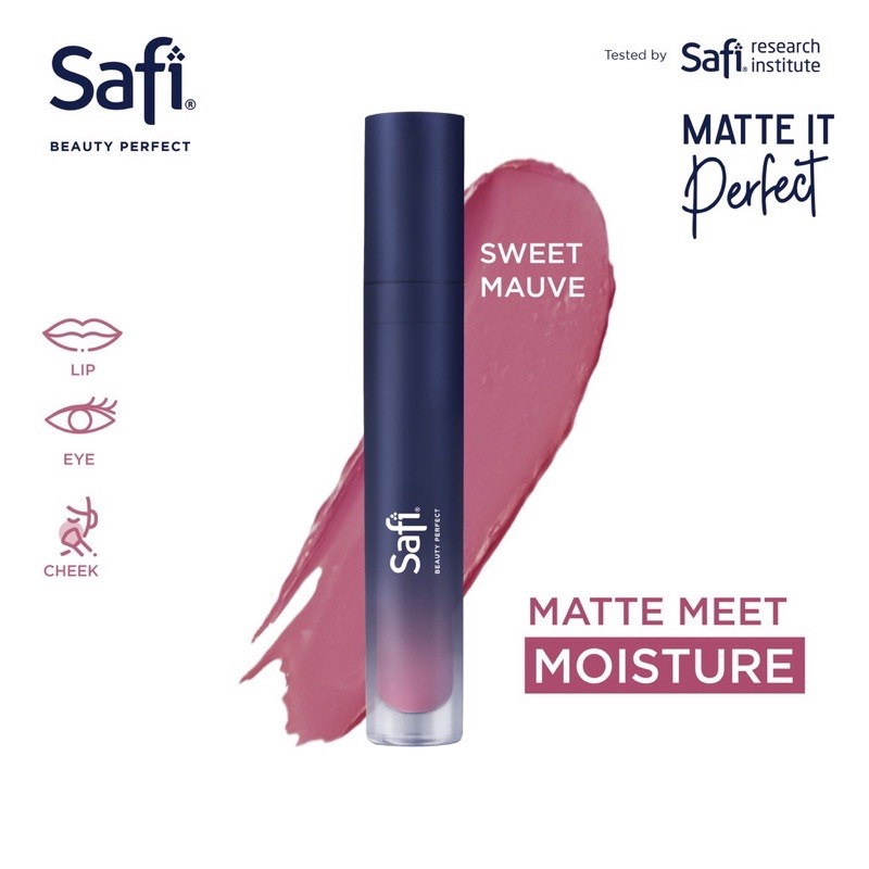 Safi Lip Cream Matte It Perfect Lipcream Lipstik Matte