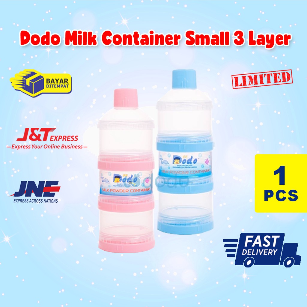 Dodo Milk Container Small 3 Layer  / Tempat Susu