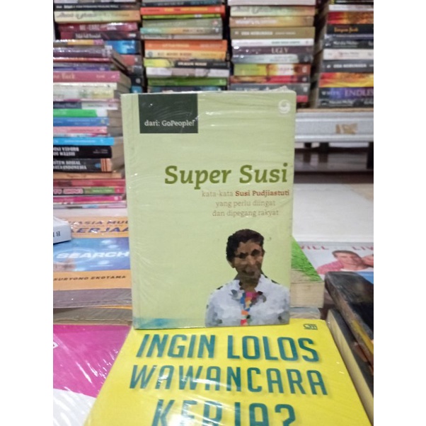 OBRAL BUKU MOTIVASI / BUSINESS / PENGEMBANGAN DIRI / INSPIRASI / EKONOMI / TRANDING / WAWANCARA KERJA / RAHASIA MUDAH MENDAPATKAN PEKERJAAN / SENI MEMPENGARUHI DAN MENJUAL / RAHASIA SUKSES / MENJADI MANUSIA LEBIH HIDUP / MURAH ORIGINAL-SUPER SUSI