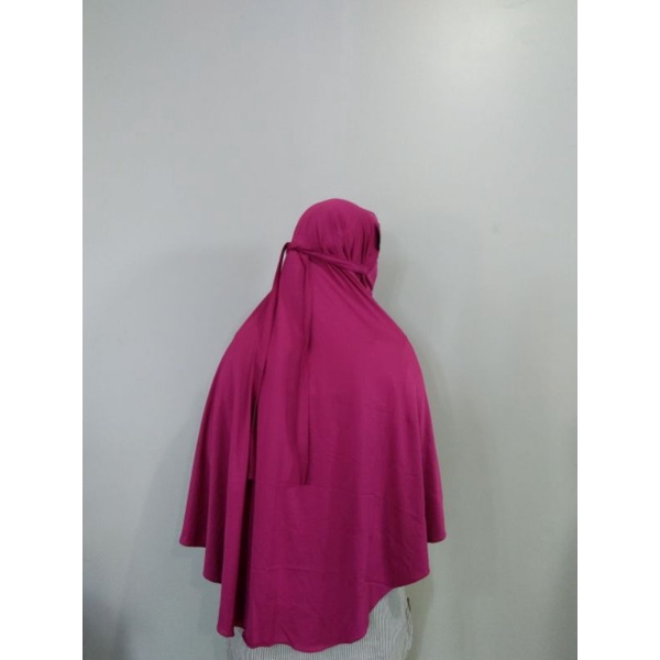 Jilbab CADAR Balon  Tali Size XL