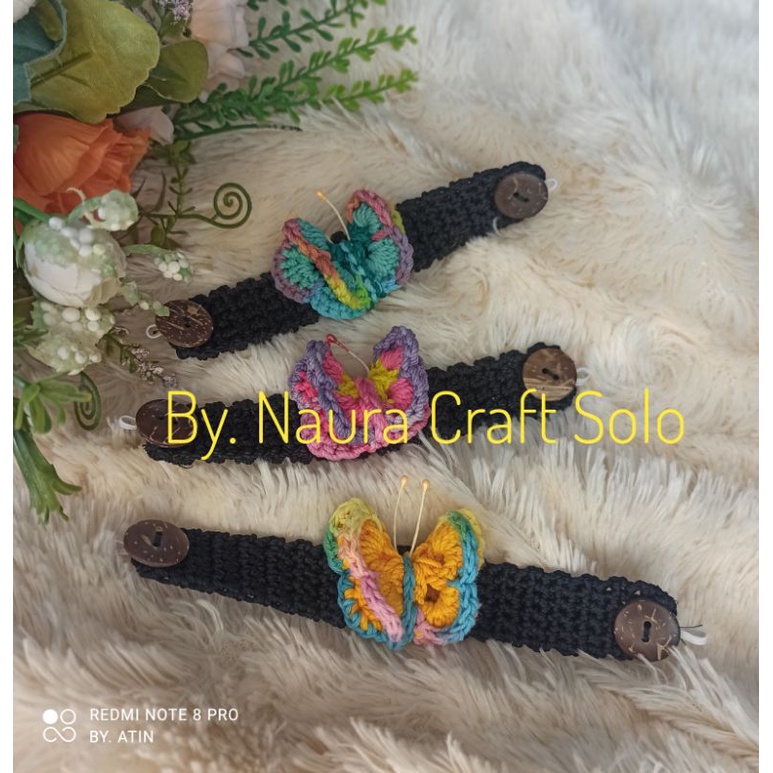 kaonektor masker kupu2 3D