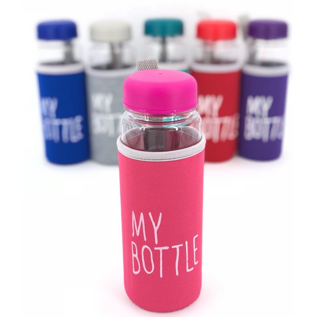 Monsoon - BISA COD My Bottle Bening 12 Warna Ada Logo BPA Free Anti Pecah botol