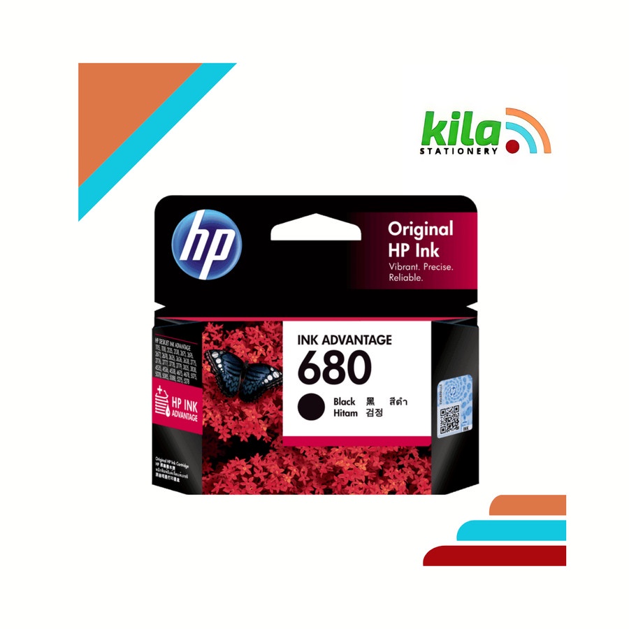 Tinta HP 680 Black = Advantage 2135, 3635, 3835