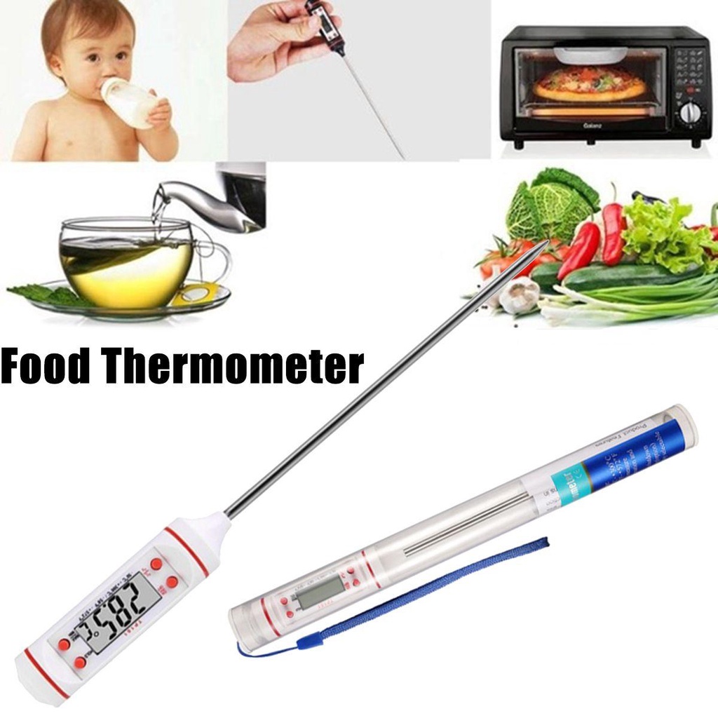 [Elegan] Termometer Makanan Masak Dapur Daging Wine Selai Steak Barbecue Tools